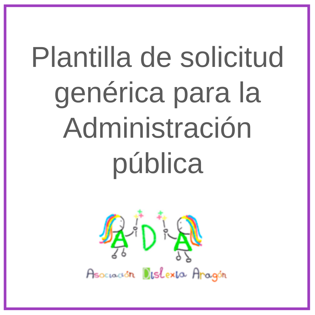 plantilla solicitud generica admin
